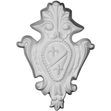 Ekena Millwork 3 1/8"W x 5 1/8"H x 5/8"P Genevieve Onlay ONL03X05X01GE